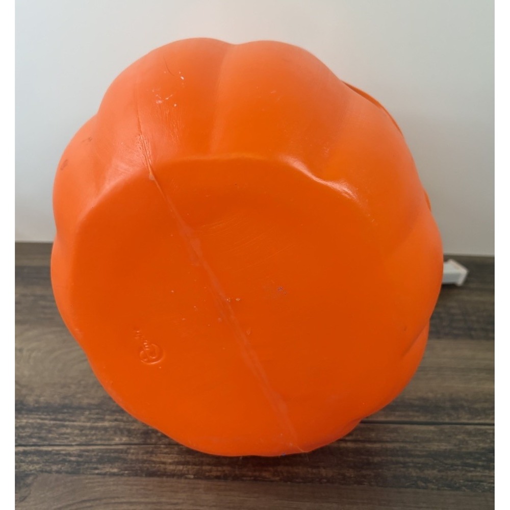 Vintage Empire 12" Halloween Jack O Lantern Pumpkin Blow Mold Lighted USA - Picture 4 of 8